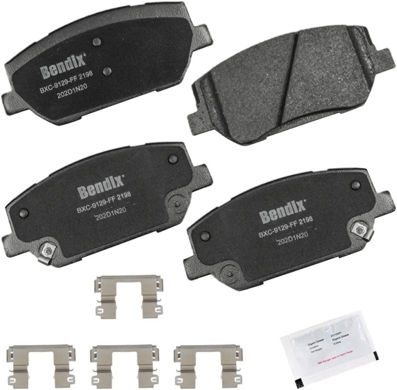 Priority1 CFC2198 Ceramic Front Brake Pads for Hyundai Santa Fe 2020-2019